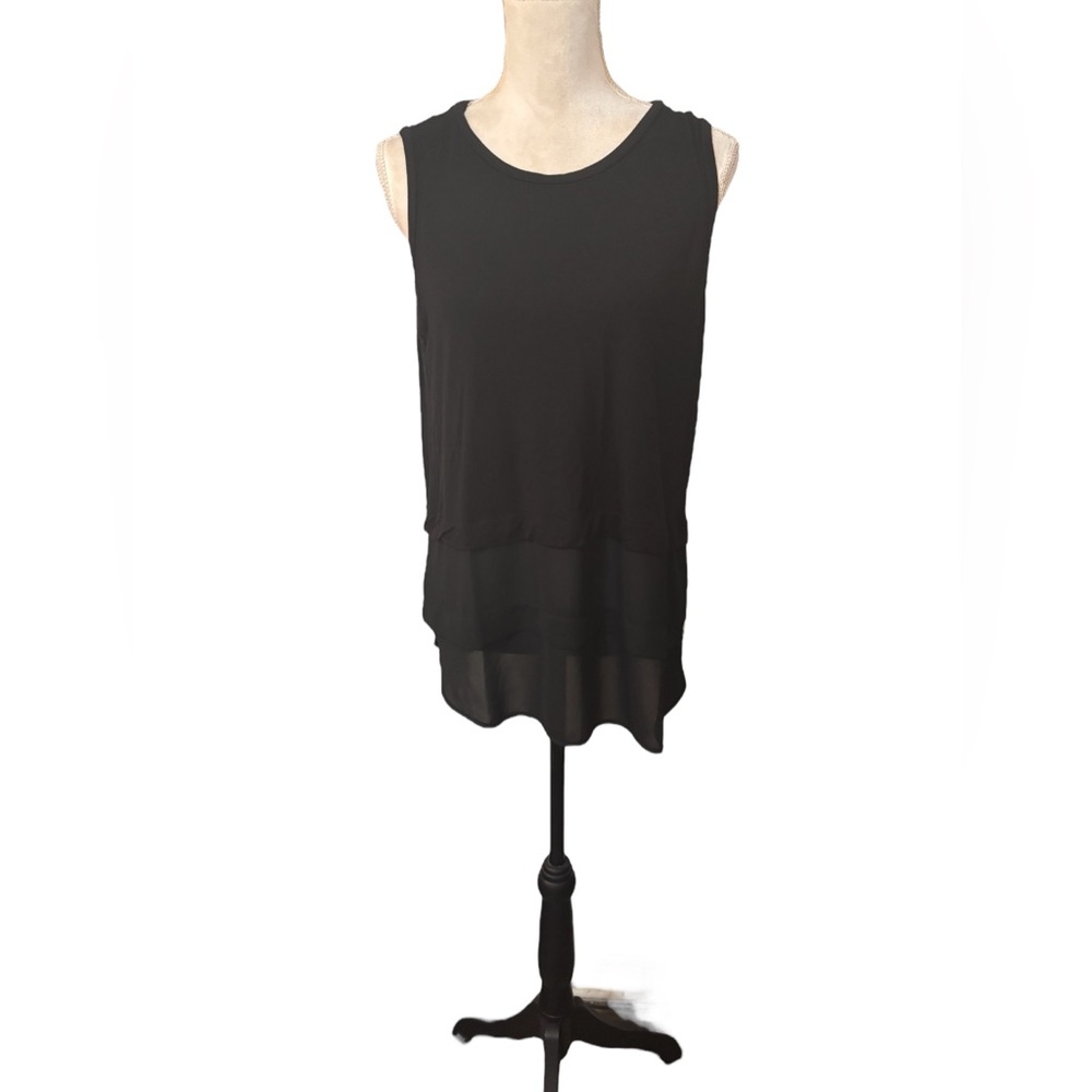 MICHAEL Michael Kors Sheer Tank Top Sz L